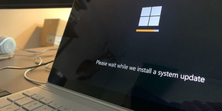 Windows güncelleme hatalarını gösteren bir ekran