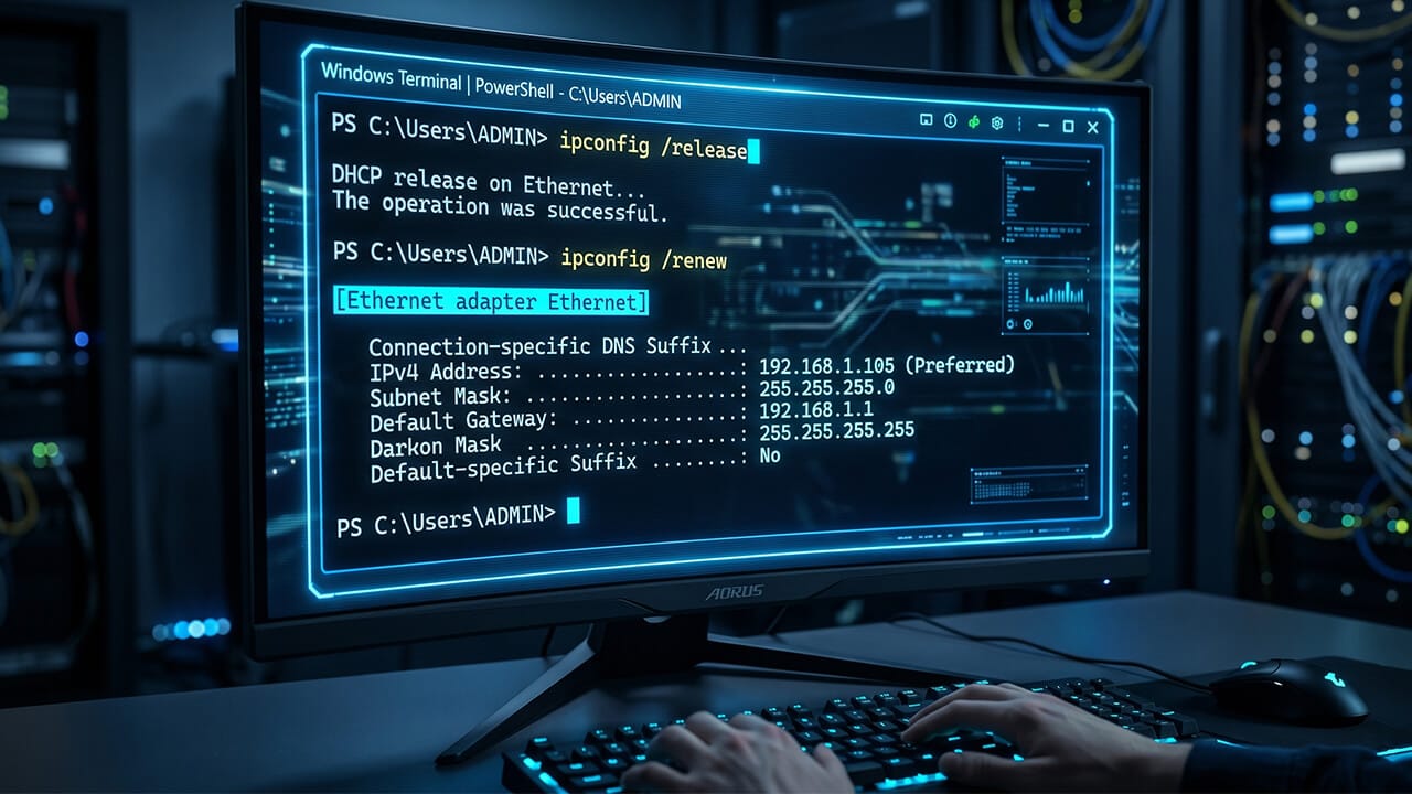 CMD kullanarak saniyeler içinde IP adresinizi nasıl yenileyeceğinizi öğrenin.